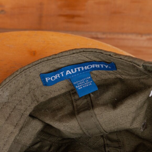 Lockheed Martin F35 Jet Fighter Ripstop Cotton Hat in Olive Drab - Picture 5 of 6